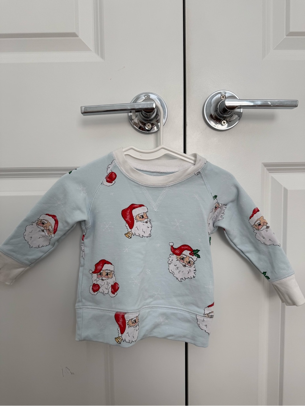 The Beaufort Bonnet Company Light Blue Baby Sweatshirt
